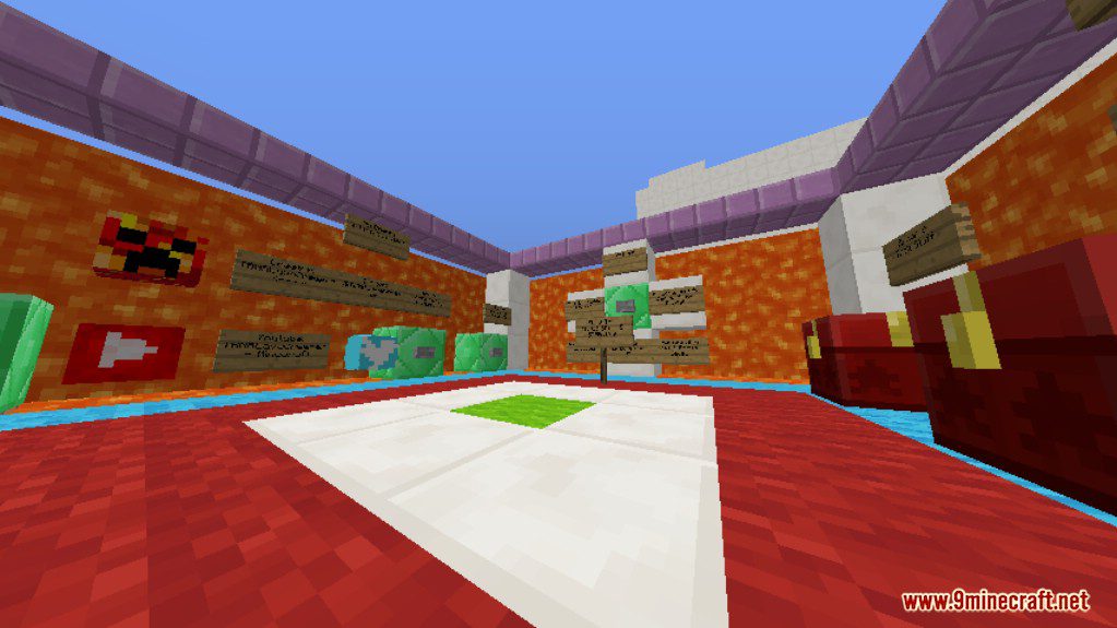 Sprint Lava Parkour 3 Map 1.12.2, 1.12 for Minecraft 5