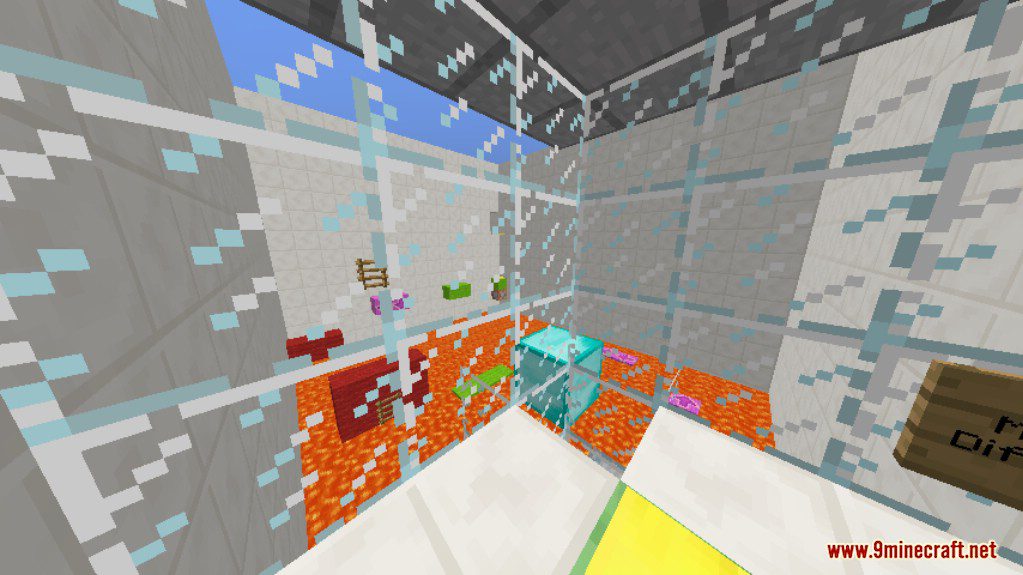 Sprint Lava Parkour 3 Map 1.12.2, 1.12 for Minecraft 10