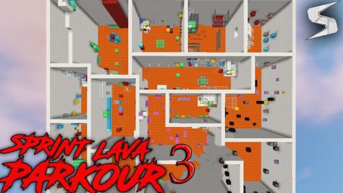 Sprint Lava Parkour 3 Map 1.12.2, 1.12 for Minecraft Thumbnail