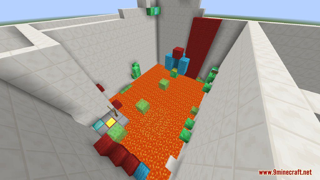 Sprint Lava Parkour 2 Map 1.12.2, 1.12 for Minecraft 14