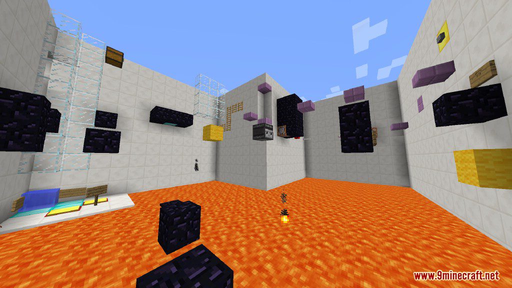 Sprint Lava Parkour 2 Map 1.12.2, 1.12 for Minecraft 9