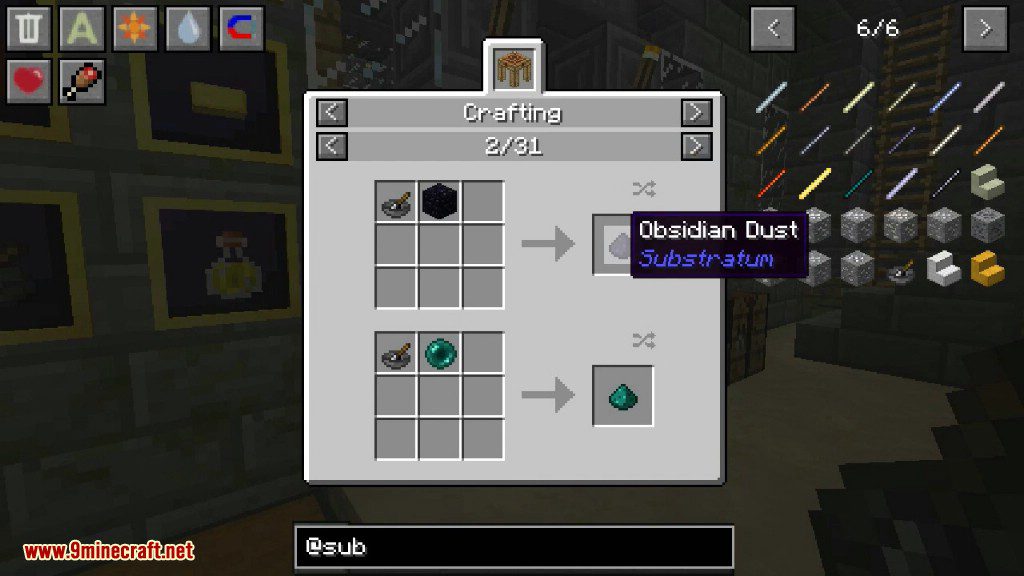 Substratum Mod 1.11.2, 1.10.2 (New Ores and Crafting Materials) 14