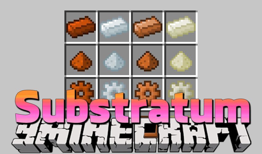 Substratum Mod 1.11.2, 1.10.2 (New Ores and Crafting Materials) 1