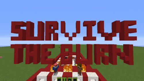 Survive The Burn Map 1.12.2, 1.12 for Minecraft Thumbnail