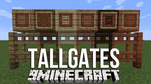 TallGates Mod 1.12.2 (Double High Fence Gates) Thumbnail