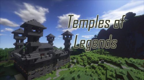 Temples of Legends Map 1.12.2, 1.12 for Minecraft Thumbnail