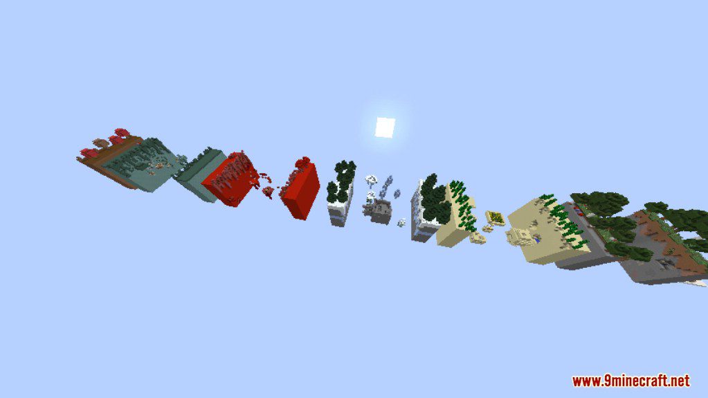 The Crash Chunks Map 1.12.2, 1.12 for Minecraft 10