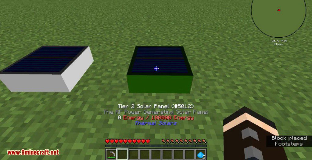 Thermal Solars Mod 1.14.4, 1.12.2 (Simple Tiered RedStone Flux Solar Panels) 7