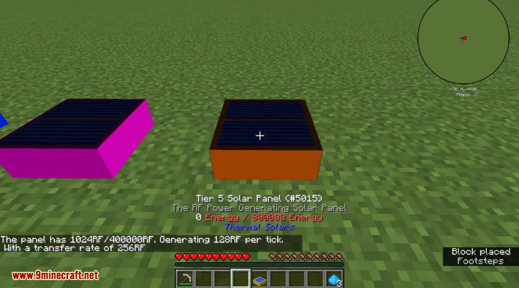 Thermal Solars Mod 1.14.4, 1.12.2 (Simple Tiered RedStone Flux Solar Panels) 8