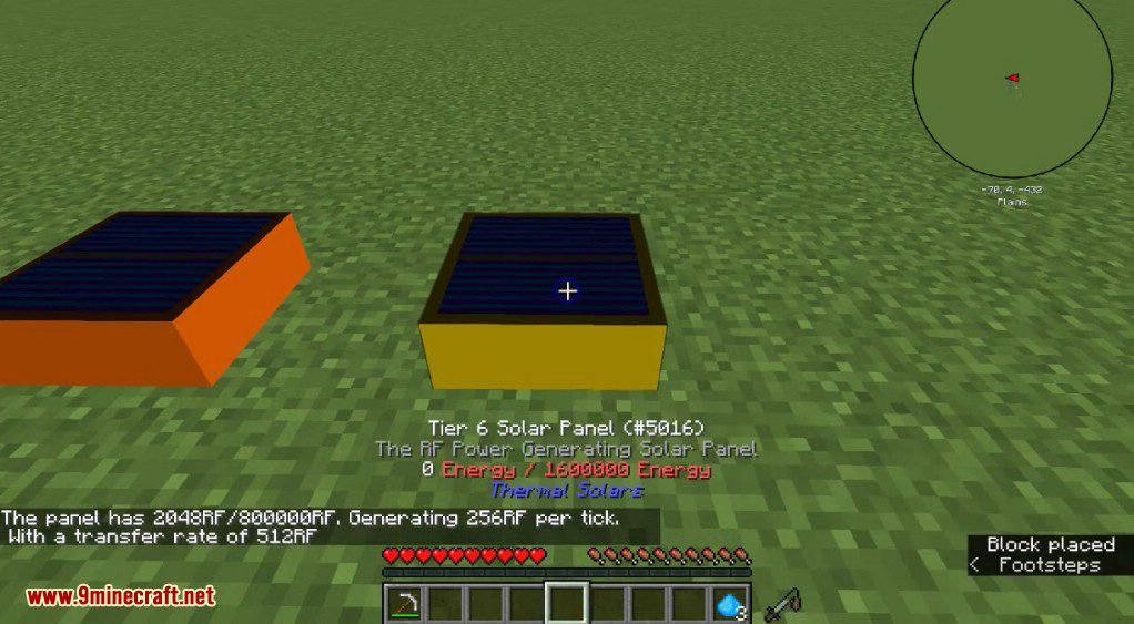 Thermal Solars Mod 1.14.4, 1.12.2 (Simple Tiered RedStone Flux Solar Panels) 9