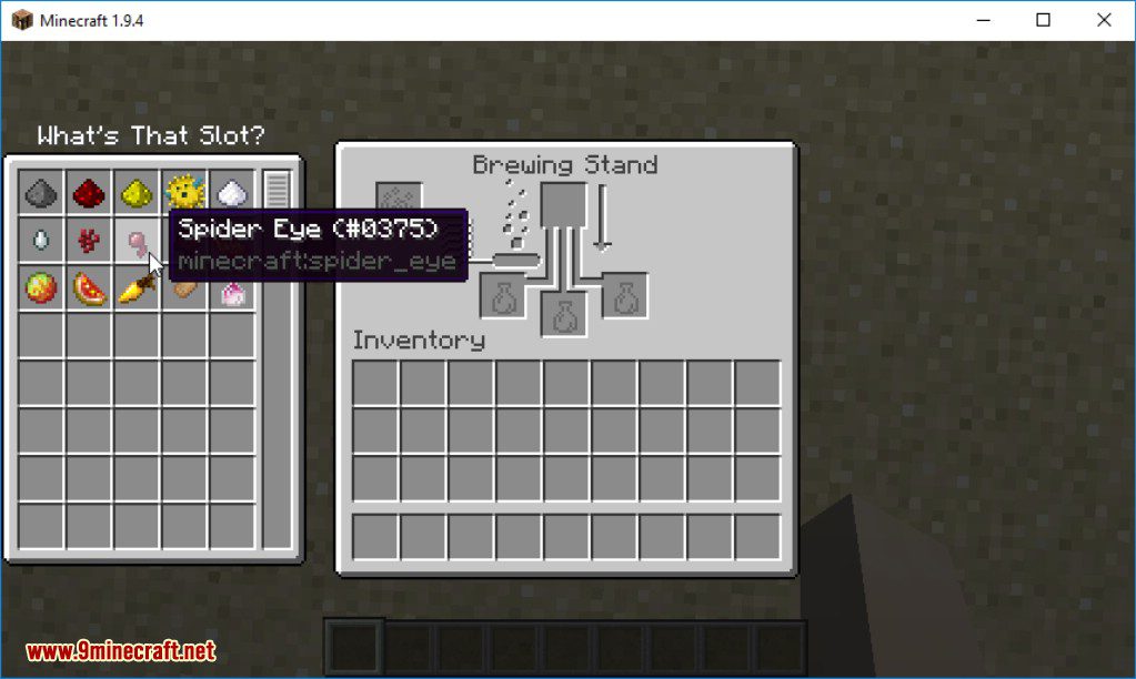 What's That Slot? Mod (1.20.4, 1.19.4) - Display What Items Can Go Into a Slot 4