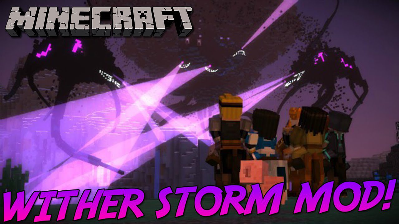 Wither Storm Mod 1.8.9 (Mutant Wither Takes Over Minecraft) 1