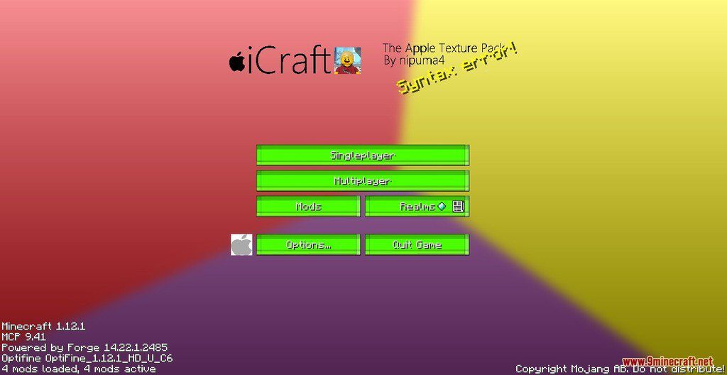 iCraft Resource Pack 1.12.2, 1.11.2 2