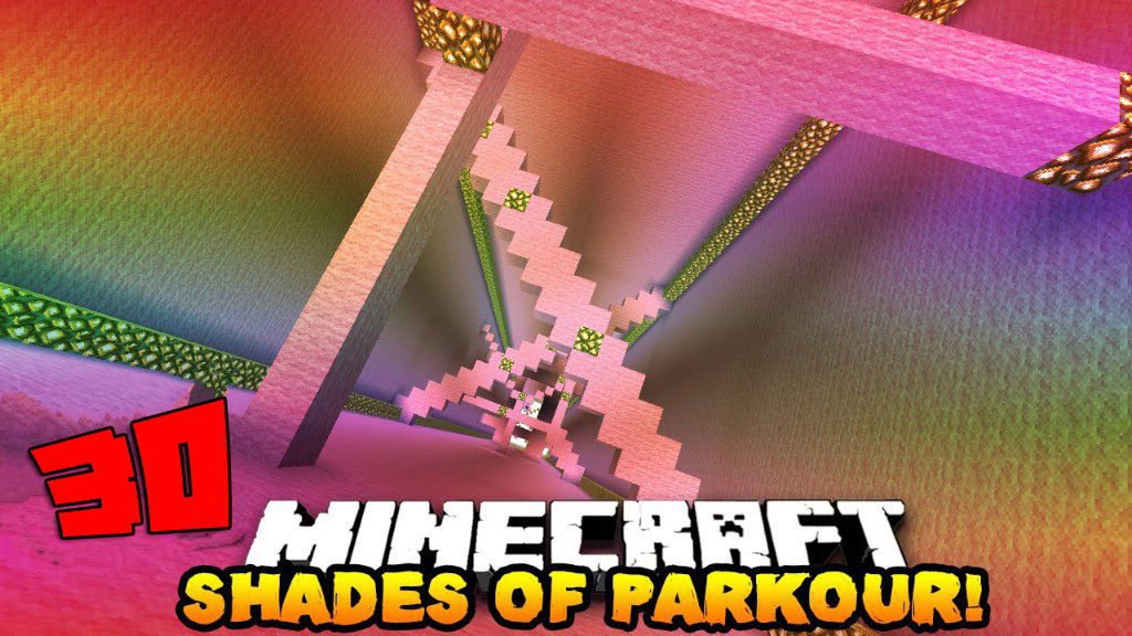 30 Shades of Parkour Map 1.12.2, 1.12 for Minecraft 1