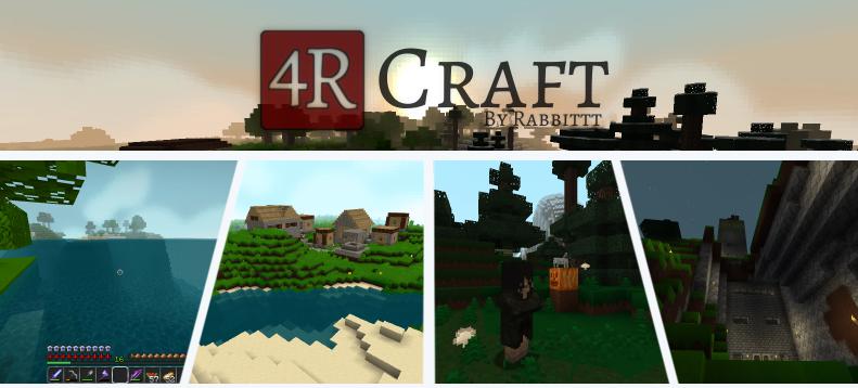 4R Craft Resource Pack (1.14.4, 1.13.2) - Texture Pack 1