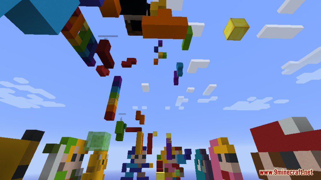 8-Bit Parkour Map 1.12.2, 1.12 for Minecraft 5