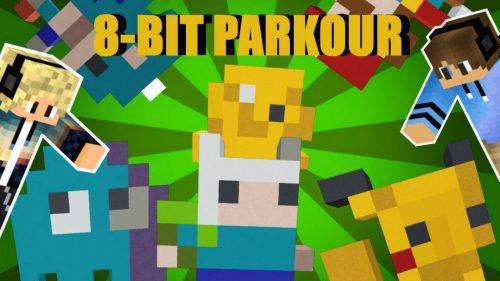 8-Bit Parkour Map 1.12.2, 1.12 for Minecraft Thumbnail