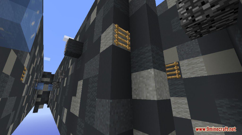 Black to White Map 1.12.2, 1.12 for Minecraft 12