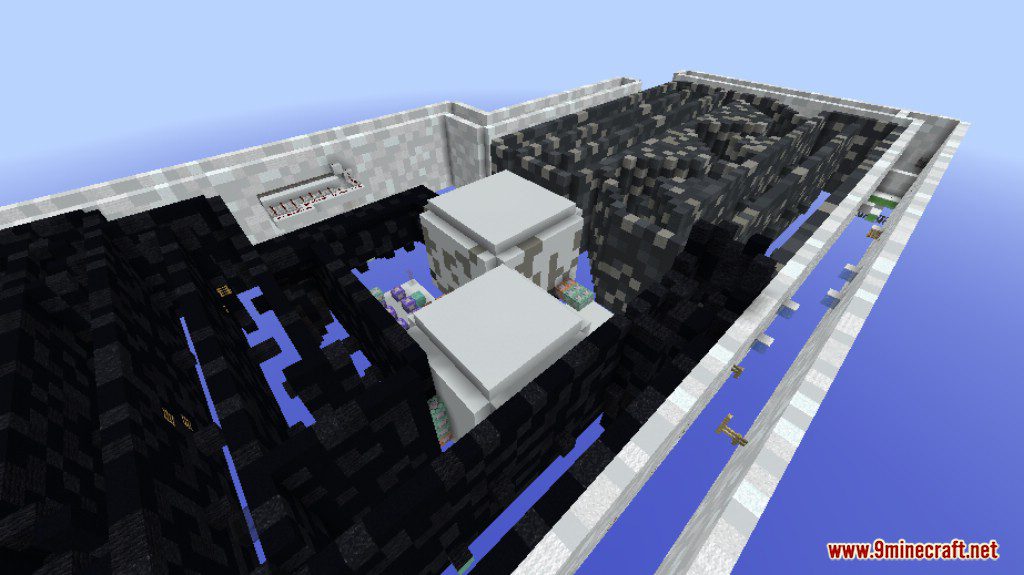 Black to White Map 1.12.2, 1.12 for Minecraft 4