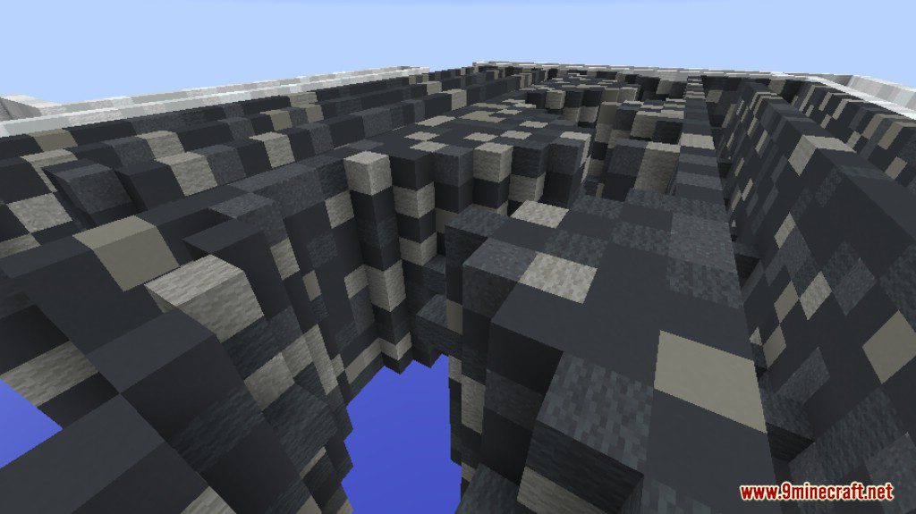 Black to White Map 1.12.2, 1.12 for Minecraft 10