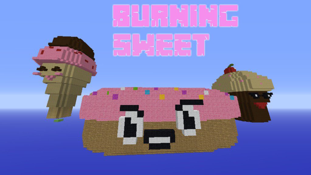 Burning Sweet Map 1.12.2, 1.12 for Minecraft 1