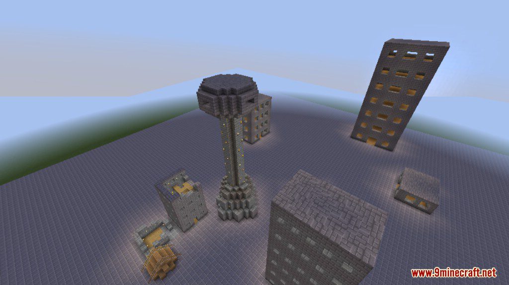 City Collapse Map 1.12.2, 1.12 for Minecraft 2