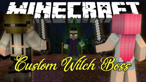 Custom Witch Boss Map 1.12.2, 1.12 for Minecraft Thumbnail