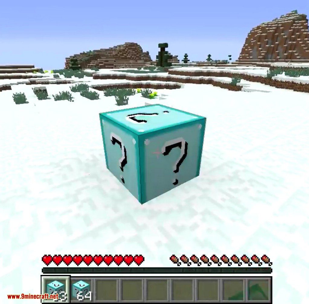 Diamond Lucky Block Mod 1.11.2, 1.10.2 3