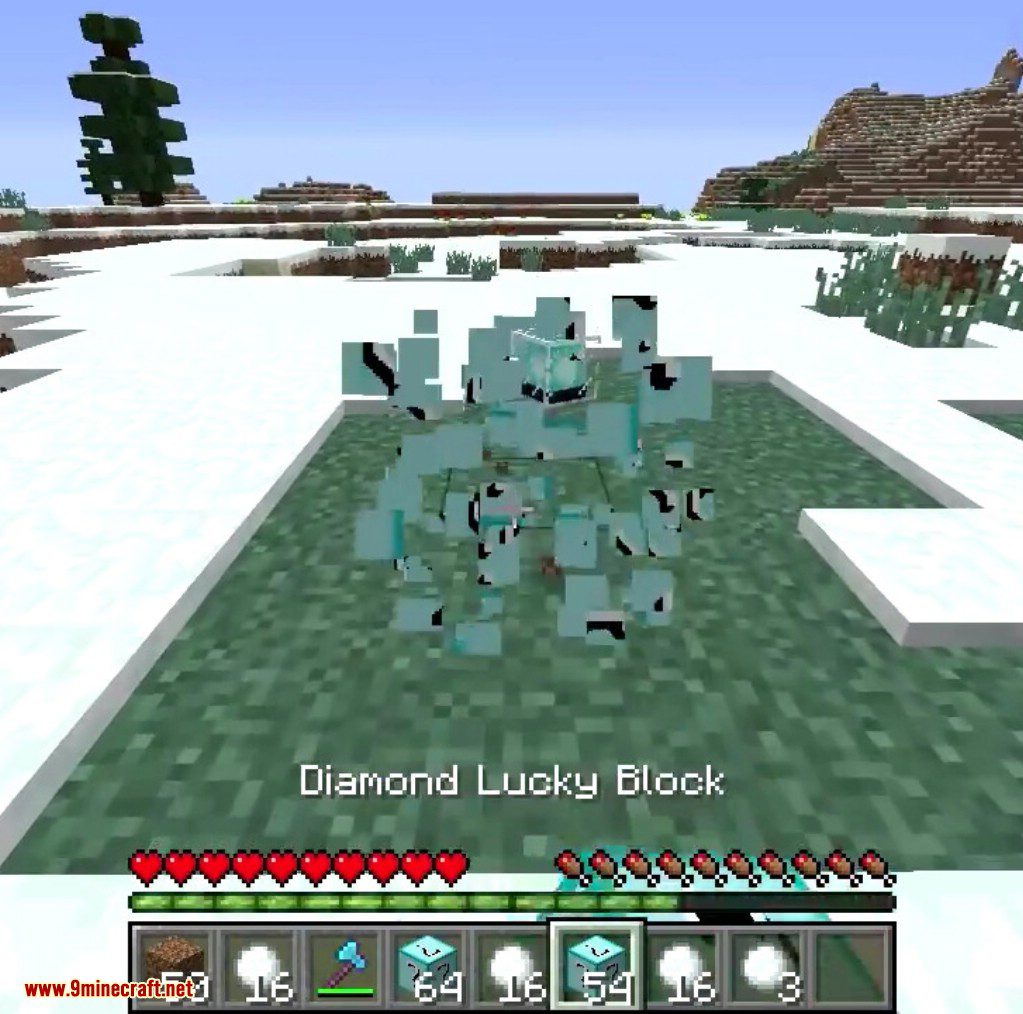 Diamond Lucky Block Mod 1.11.2, 1.10.2 6