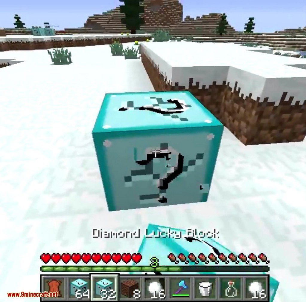 Diamond Lucky Block Mod 1.11.2, 1.10.2 9