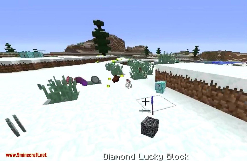 Diamond Lucky Block Mod 1.11.2, 1.10.2 10