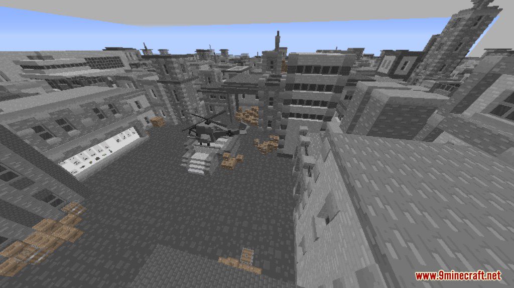 Downtown Destruction Map 1.12.2, 1.12 for Minecraft 4