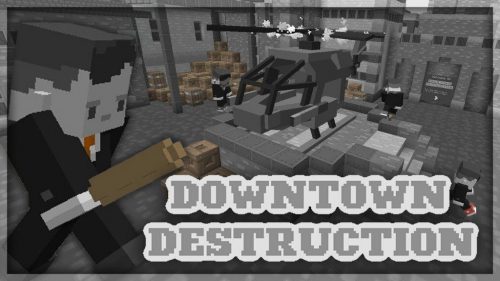 Downtown Destruction Map 1.12.2, 1.12 for Minecraft Thumbnail