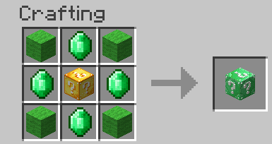 Emerald Lucky Block Mod (1.12.2, 1.8.9) - Block of Pure Epicness 23