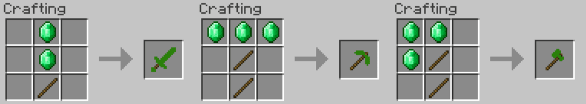 Emerald Tools Mod 1.10.2, 1.7.10 (More Durability Than Diamond) 10