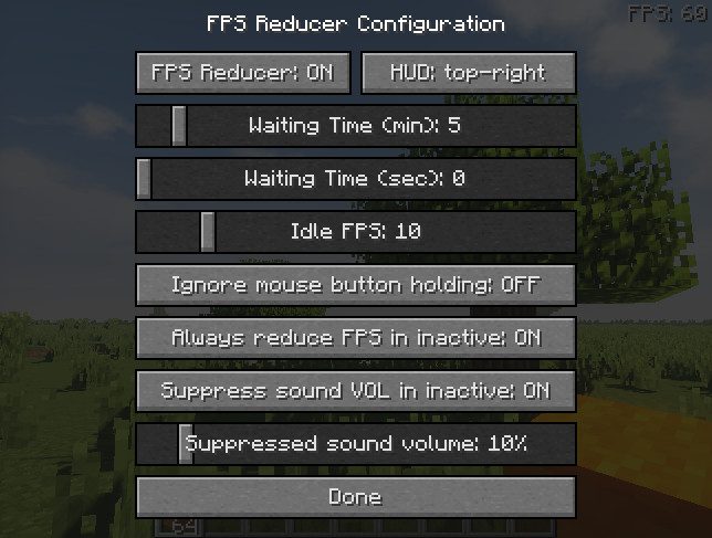 FPS Reducer Mod (1.20.4, 1.19.4) - Reduce Unnecessary GPU and CPU Load 6
