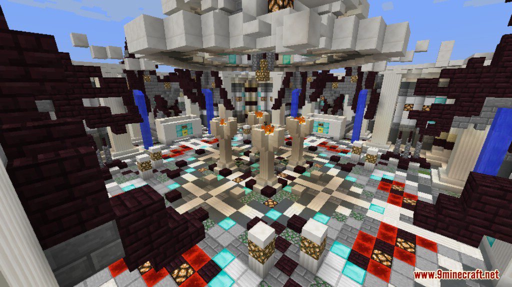 Find The Button: Fantastic Structures Map 1.12.2, 1.12 for Minecraft 3