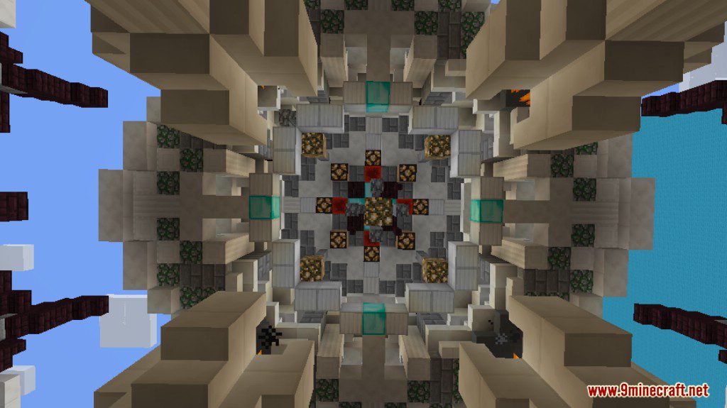 Find The Button: Fantastic Structures Map 1.12.2, 1.12 for Minecraft 4