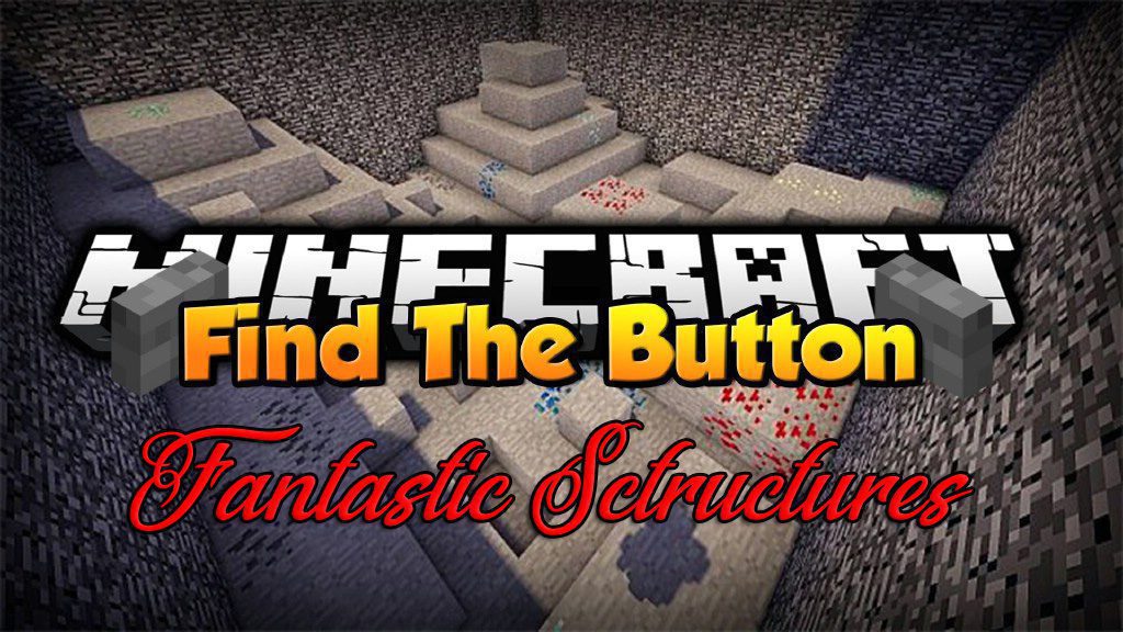 Find The Button: Fantastic Structures Map 1.12.2, 1.12 for Minecraft 1