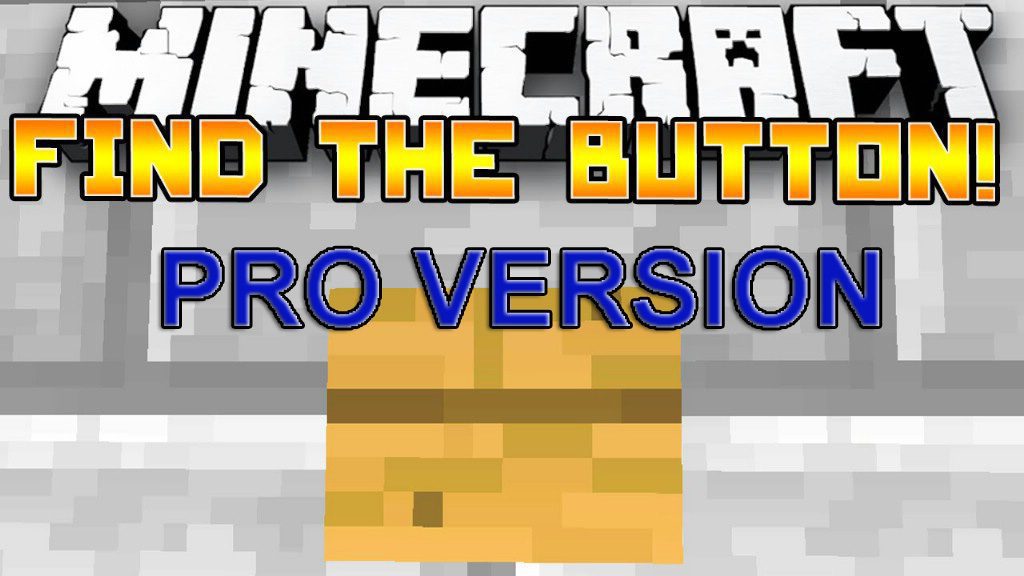 Find The Button: Pro Version Map 1.12.2, 1.12 for Minecraft 1