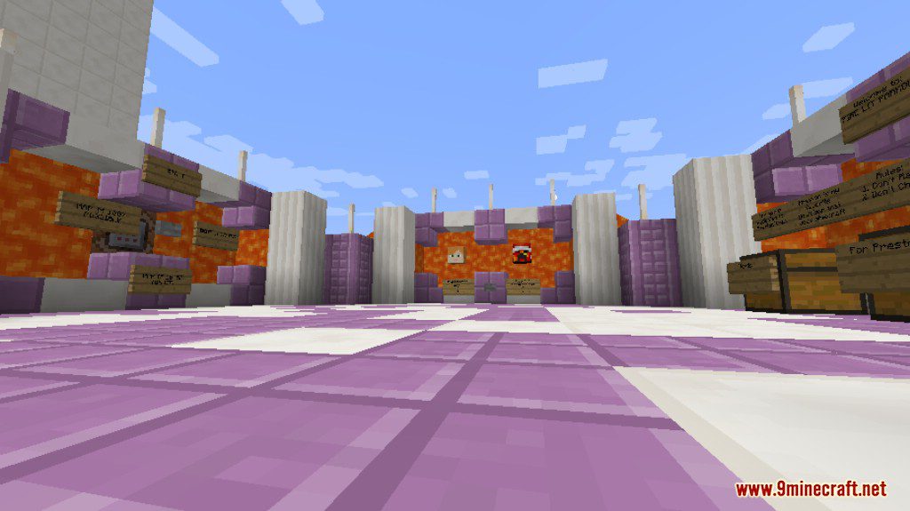 Fire Lit Parkour Map 1.12.2, 1.12 for Minecraft 4