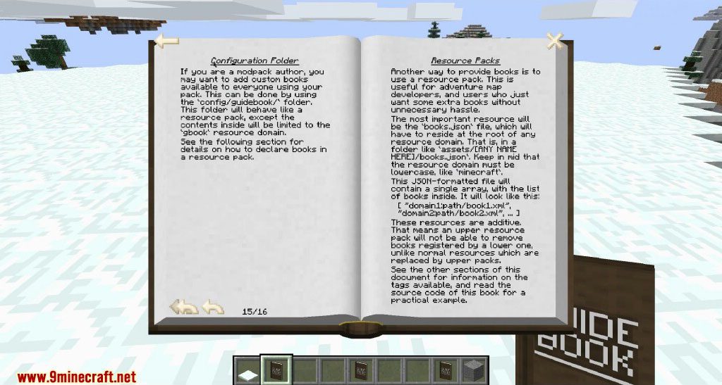 GuideBook Mod (1.20.4, 1.19.4) - Minecraft Book API and Library 7