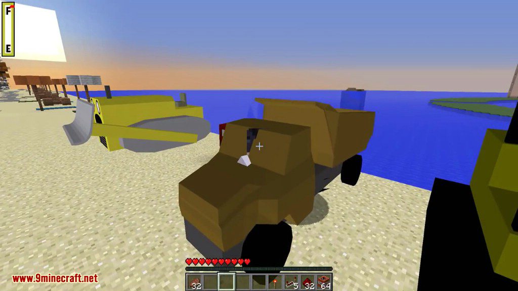 Heavy Machinery Mod 1.12.2, 1.8.9 (Realistic Tonka Trucks) 11