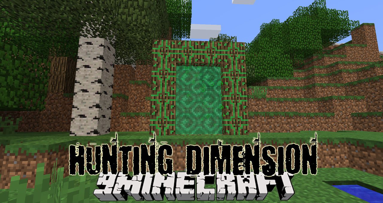 Hunting Dimension Mod (1.12.2) - Dimension Has a Lot of Mob Spawns 1