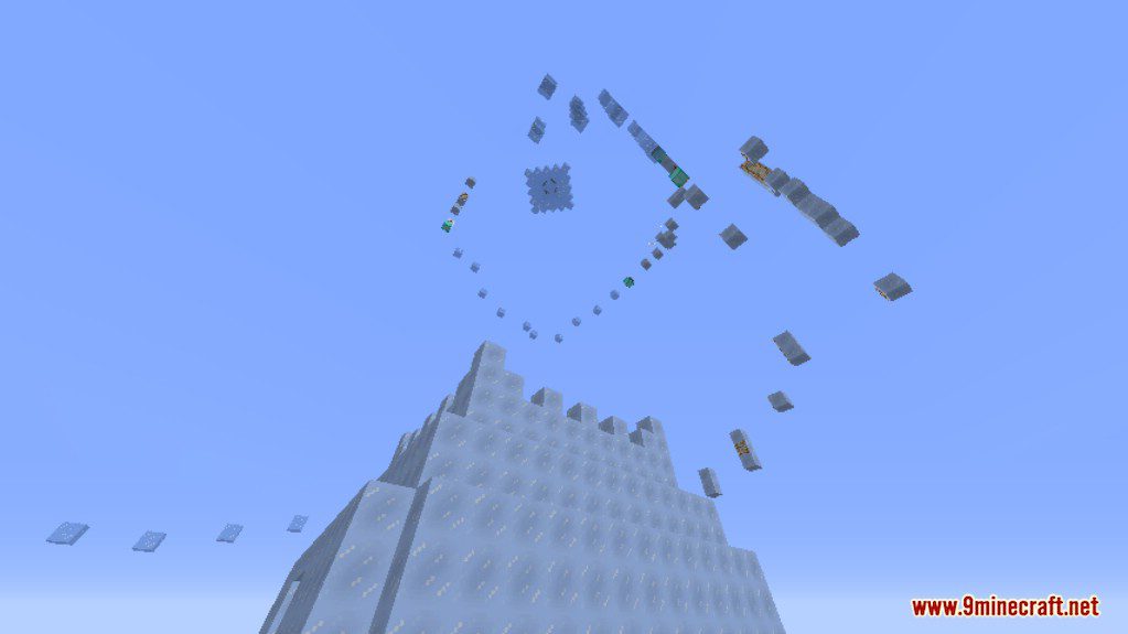 Ice Parkour Map 1.12.2, 1.12 for Minecraft 3