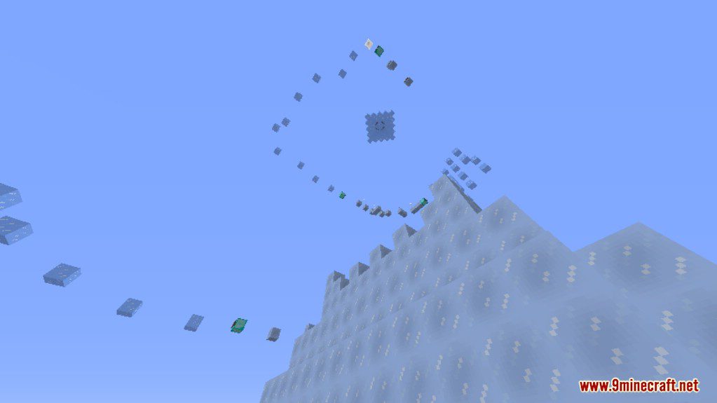 Ice Parkour Map 1.12.2, 1.12 for Minecraft 10