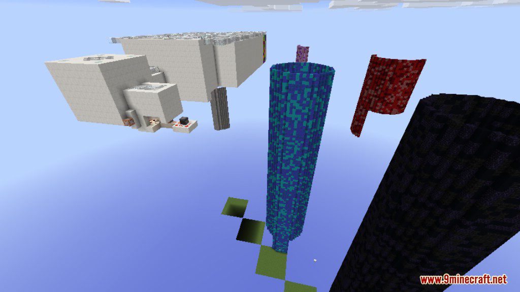 Impossible Dropper Map 1.12.2, 1.12 for Minecraft 3