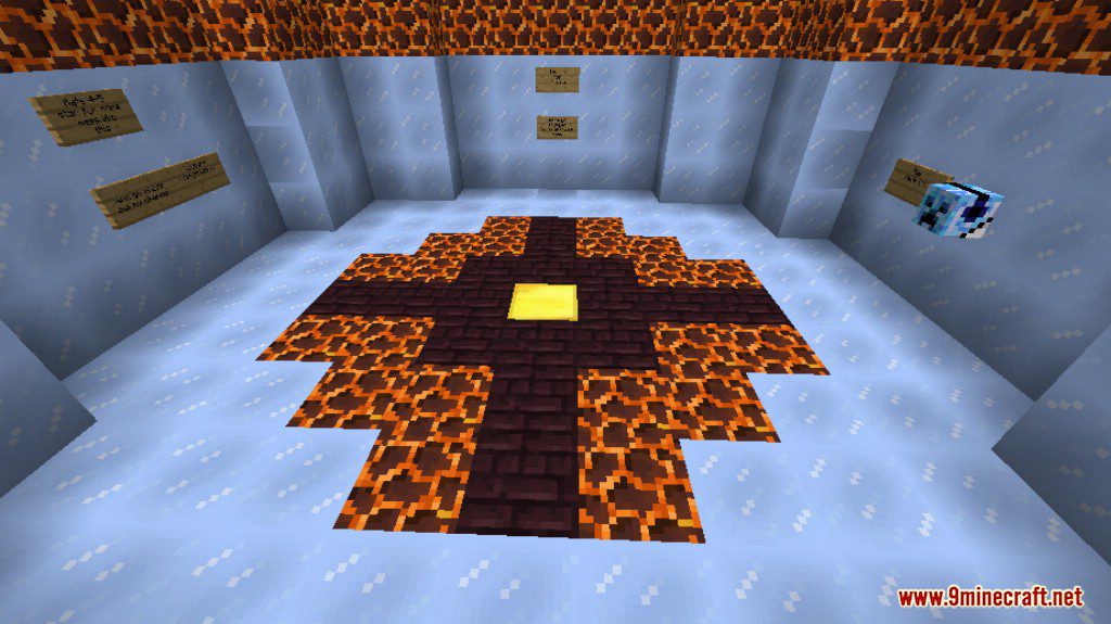 Lava and Ice Parkour Map 1.12.2, 1.12 for Minecraft 10