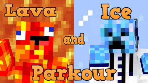 Lava and Ice Parkour Map 1.12.2, 1.12 for Minecraft Thumbnail