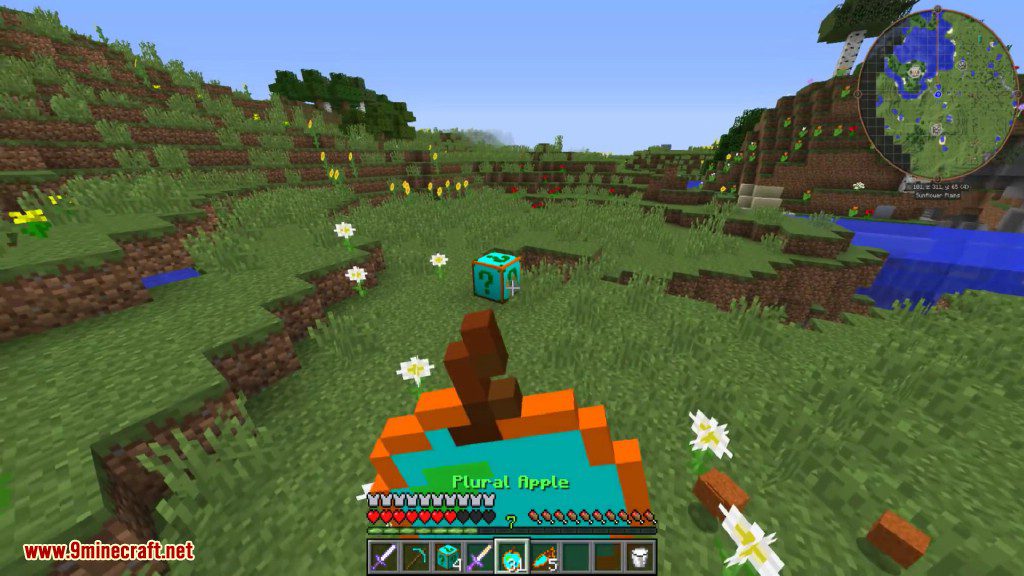 Lucky Block Plural Mod 1.8 (Get The Ultimate Sword) 14
